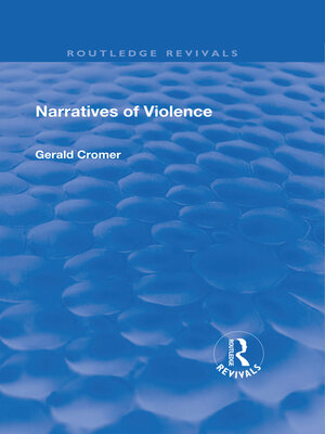 cover image of Narratives of Violence